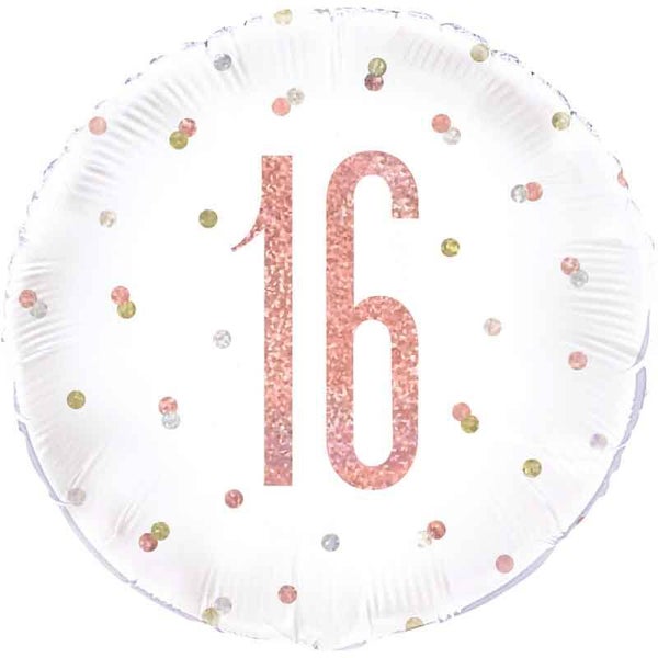 Age 16 helium balloon