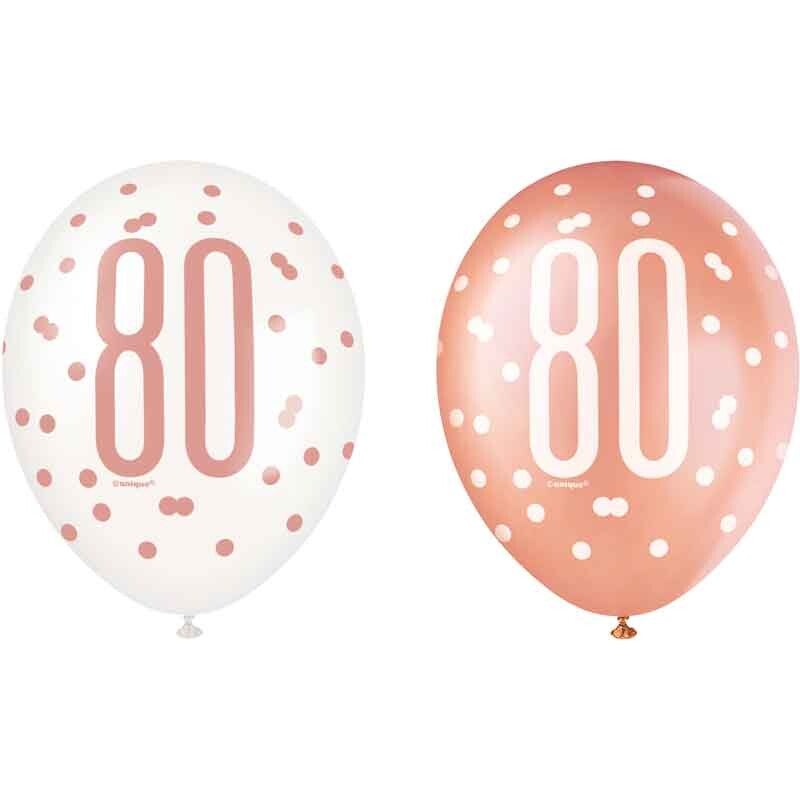 Age 80 balloons