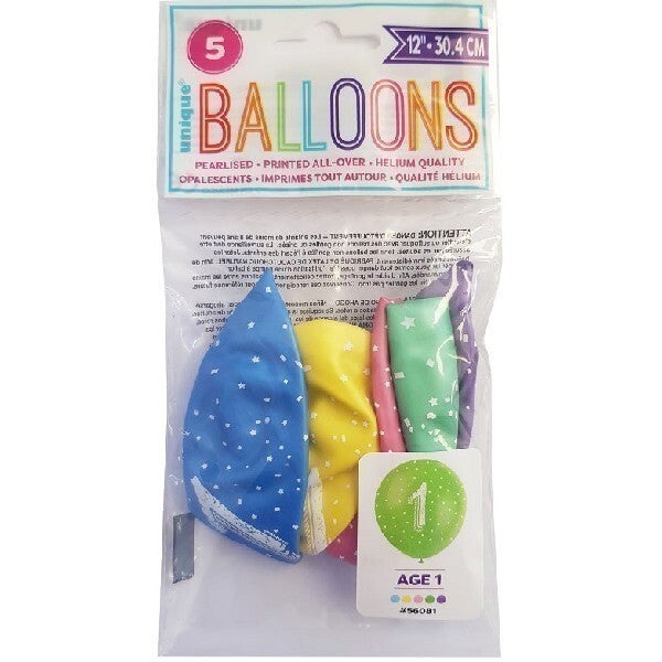 Multi AGE 1 balloons