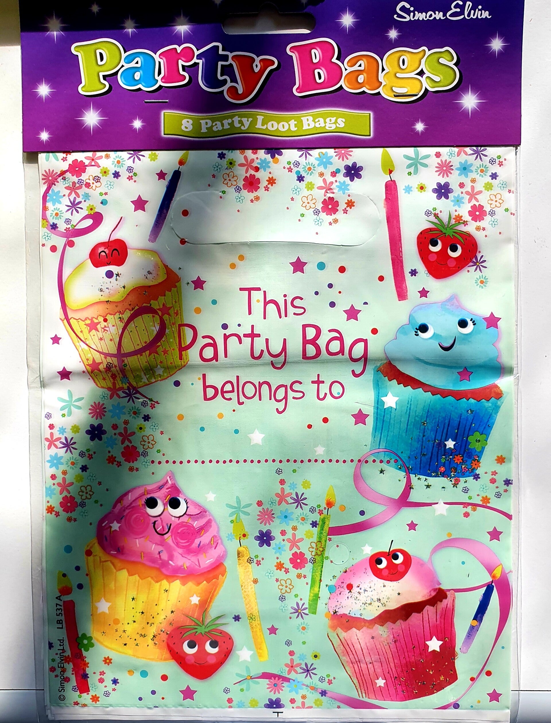 Cup cake Party bags