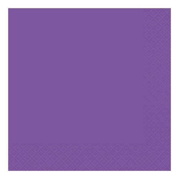 Purple napkins