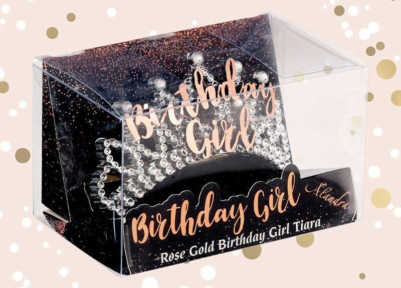 Diamanté birthday girl tiara