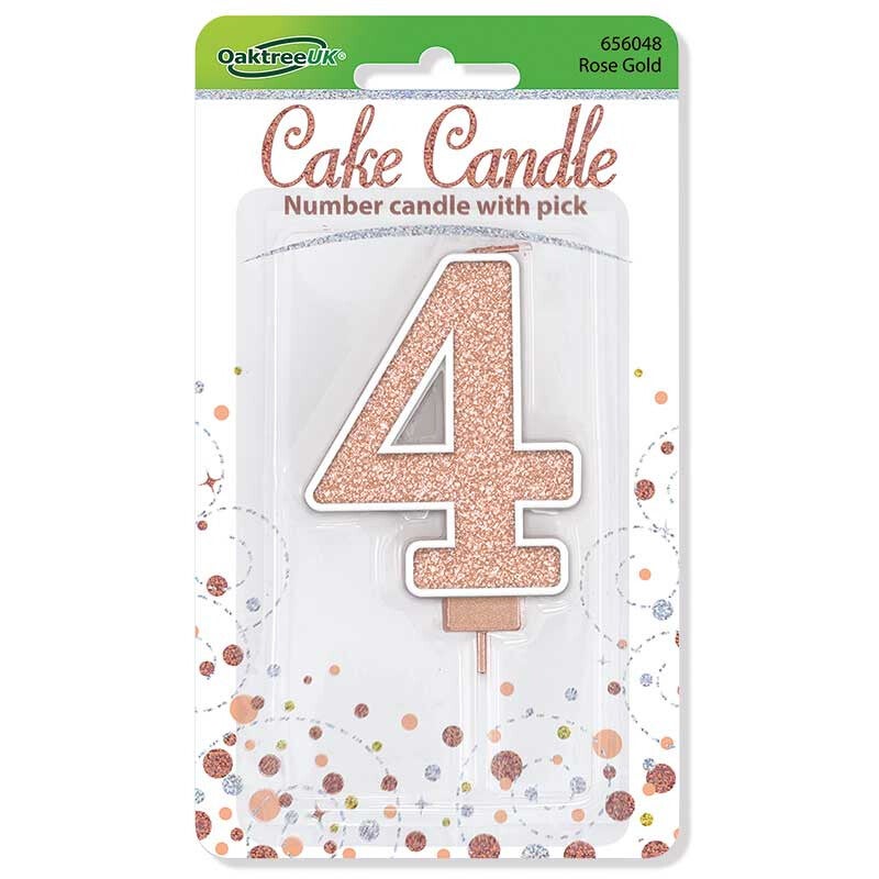 Rose gold no. 4 candle