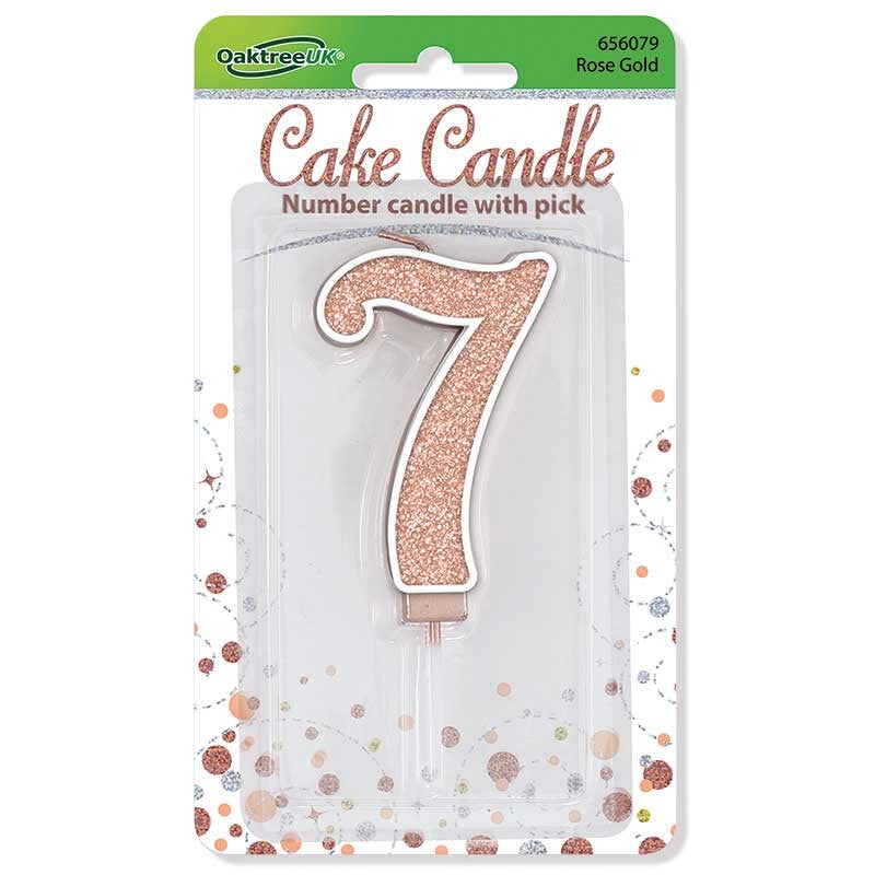 Rose gold no. 7 candle