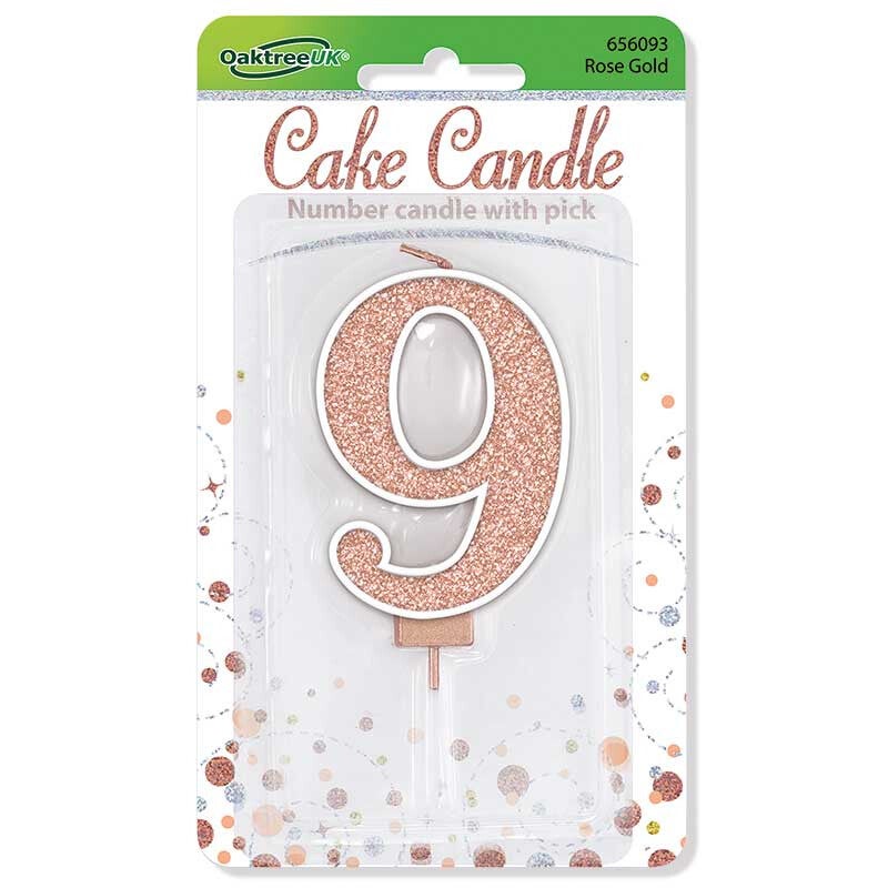 Rose gold no. 9 candle