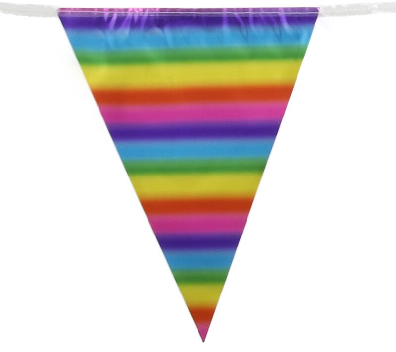 Rainbow bunting