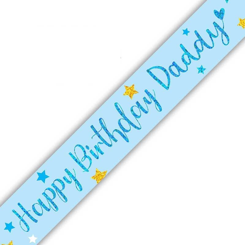 Happy birthday daddy banner