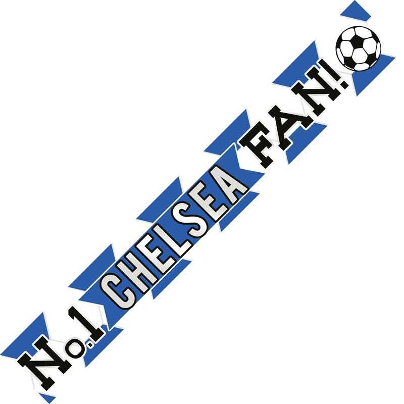 No.1 Chelsea fan banner