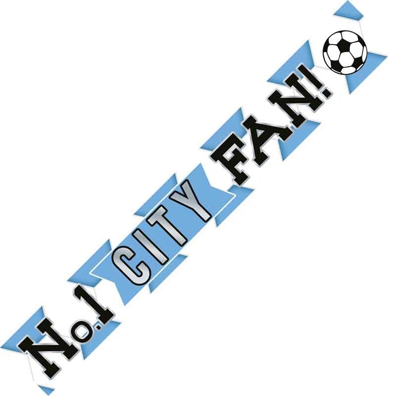 No.1 City fan banner