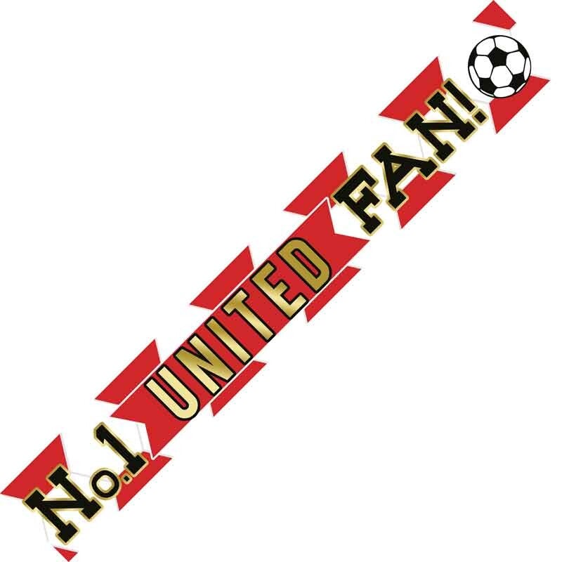 No.1 united fan banner