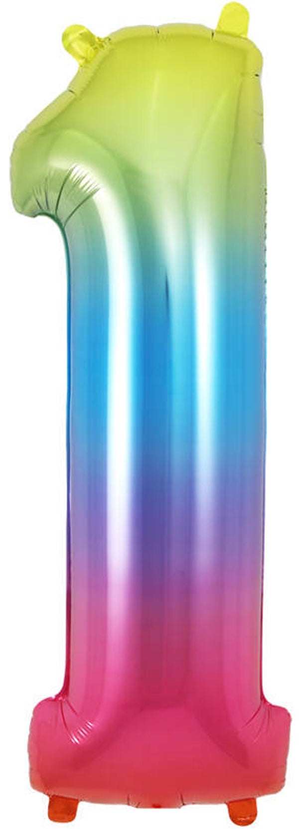Rainbow no.1 helium balloon