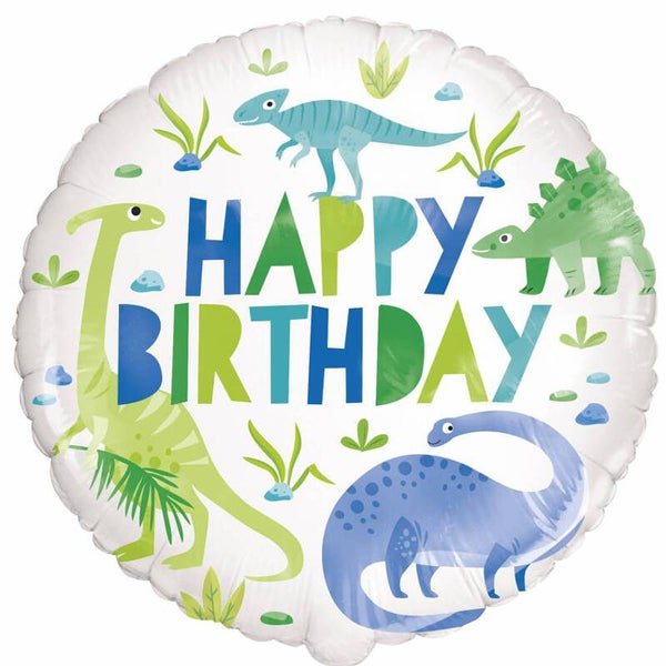Dinosaur foil balloon