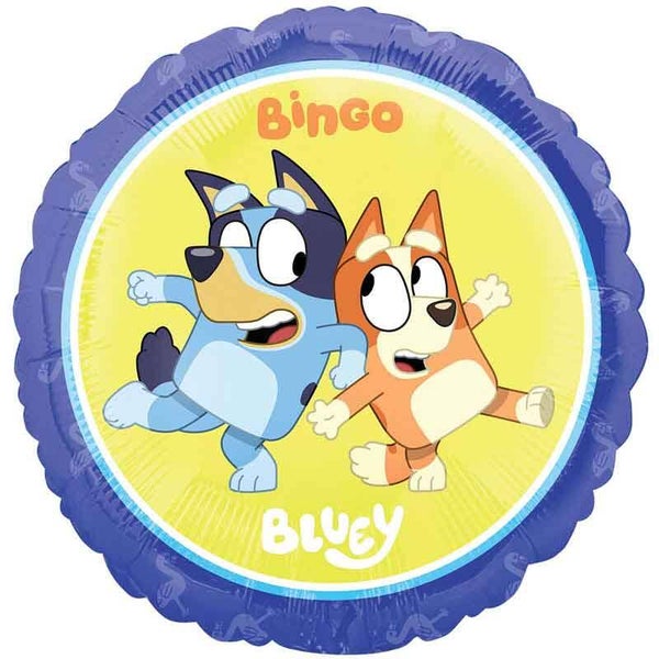 Bluey foil balloon