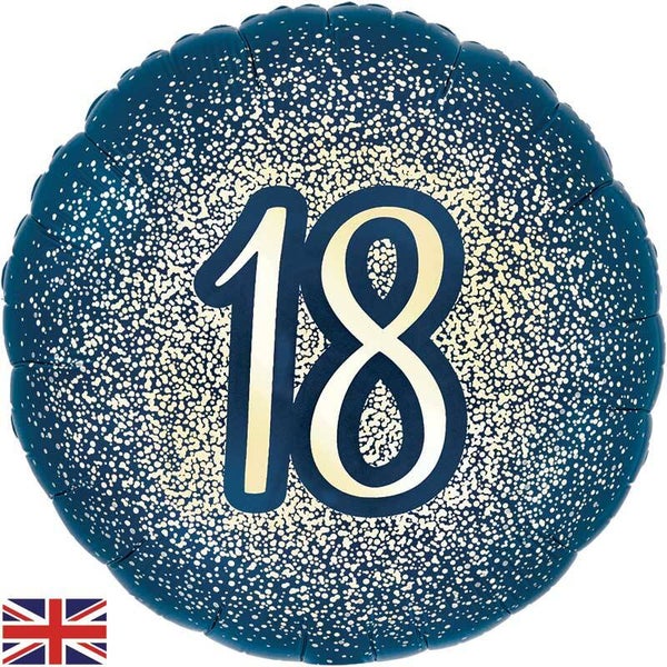 Age 18 helium balloon