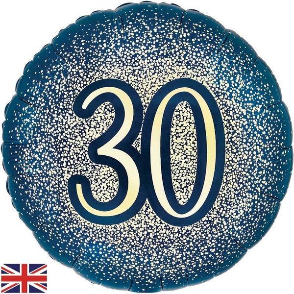 Age 30 helium balloon