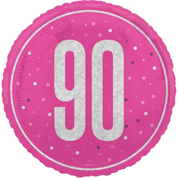 Age 90 helium balloon
