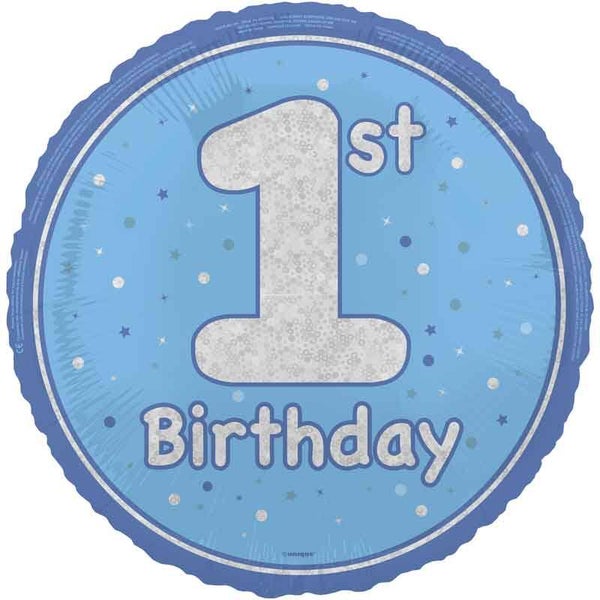 Age 1 helium balloon