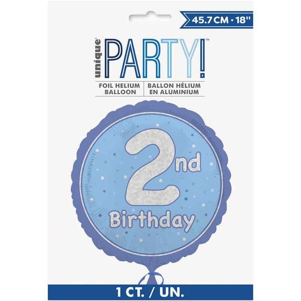 Age 2 helium balloon