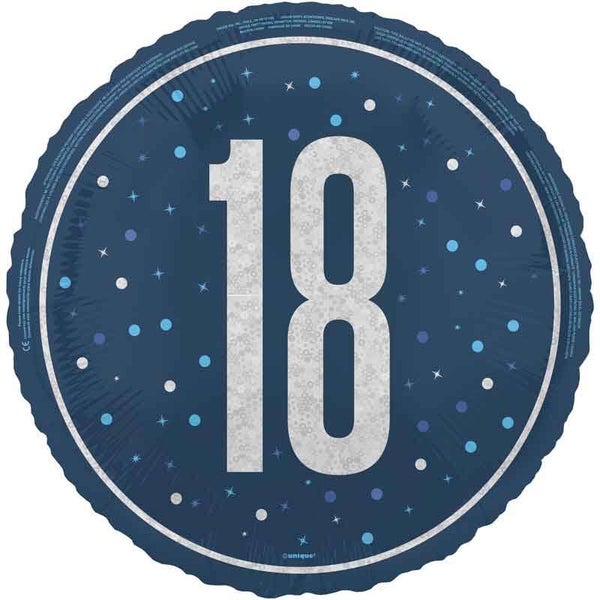 Age 18 helium balloon