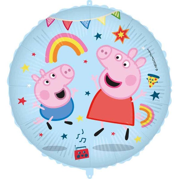 Peppa pig foil balloon