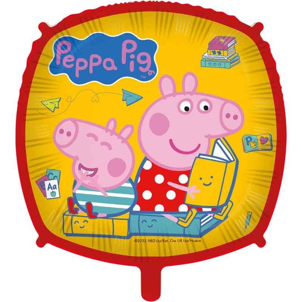 Peppa pig foil balloon