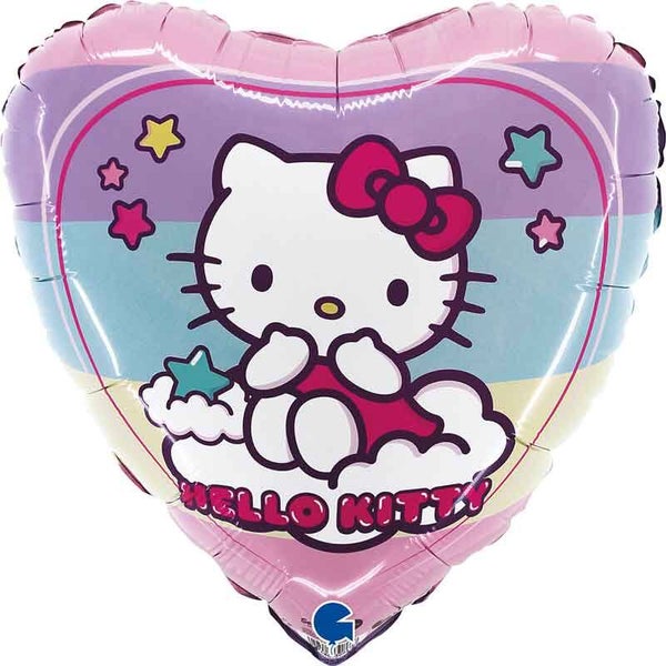 Hello kitty foil balloon