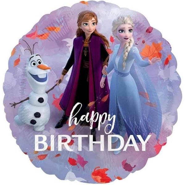 Frozen foil balloon