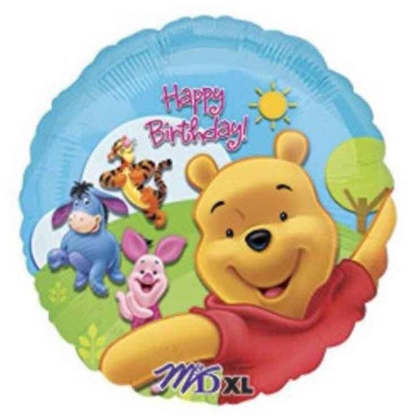 Winnie the pooh foil balloon