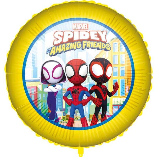 Spidey and friends foil balloon