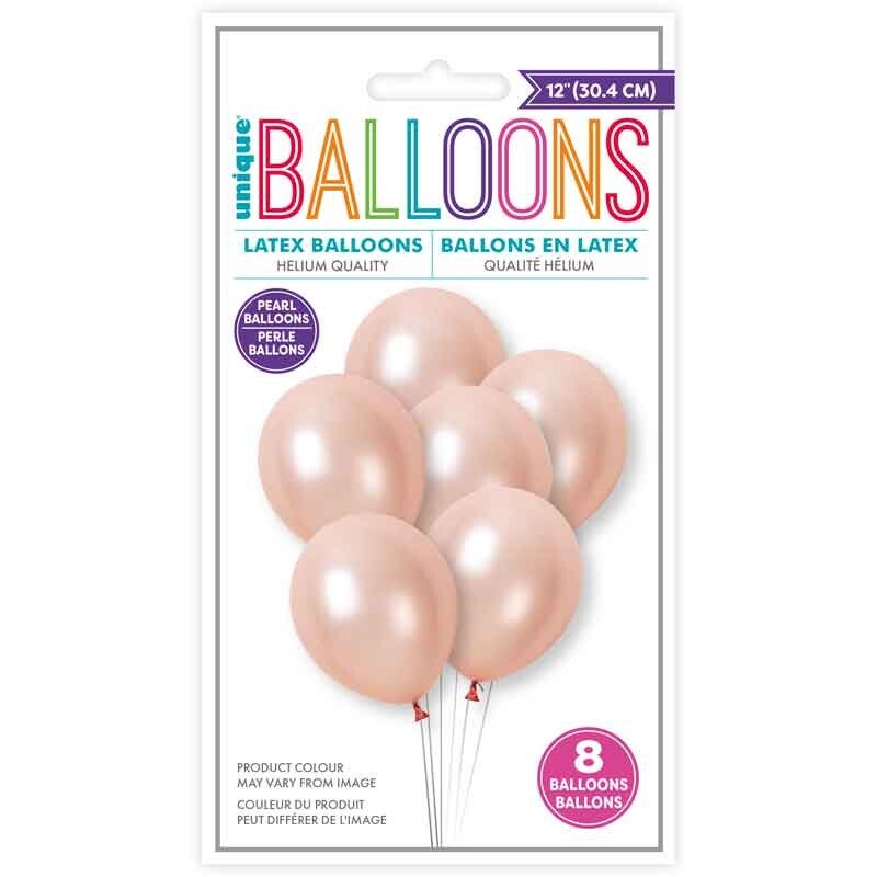 Rose Gold Pearl Balloons