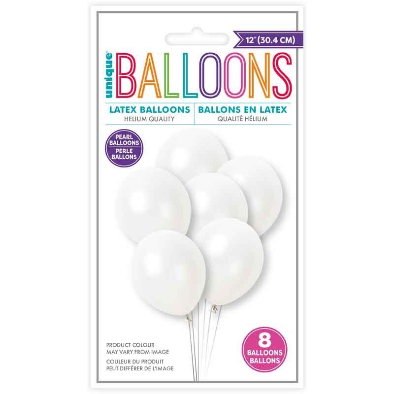 White Pearl Balloons