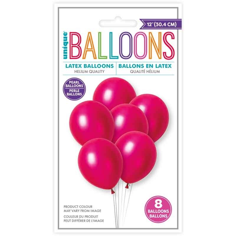 Fuchsia Pearl Balloons