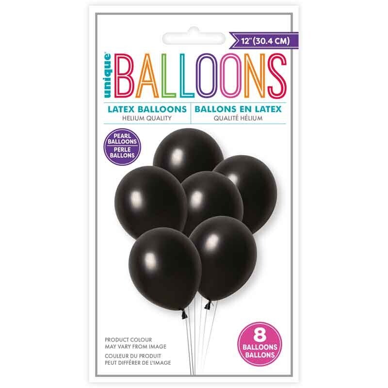 Black pearl balloons