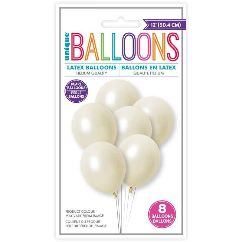 Ivory Pearl Balloons