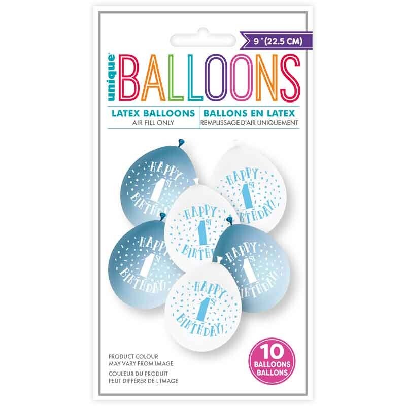Blue Age 1 balloons
