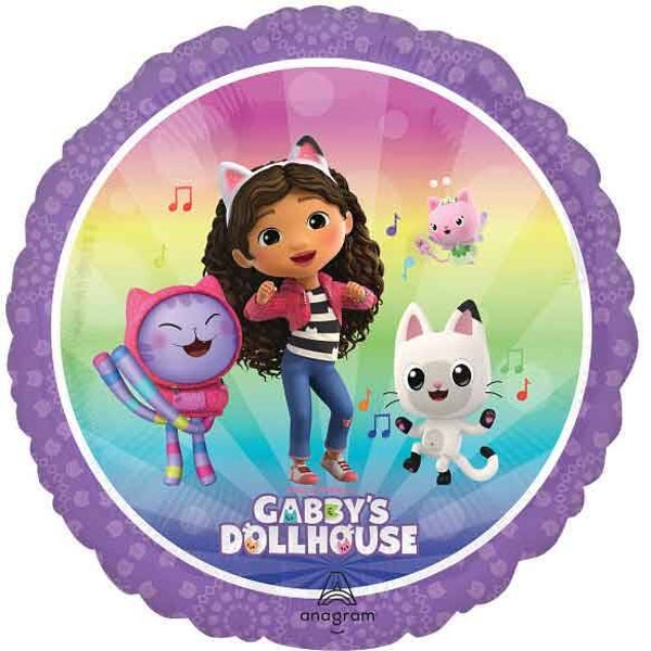 Gabbys dolls house foil balloon
