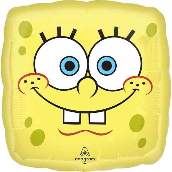 Sponge bob foil balloon