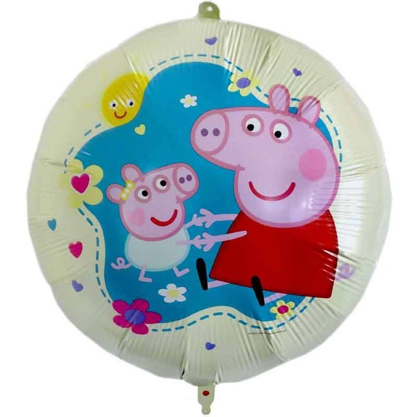 Peppa pig foil balloon