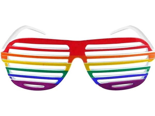 Rainbow shutter glasses