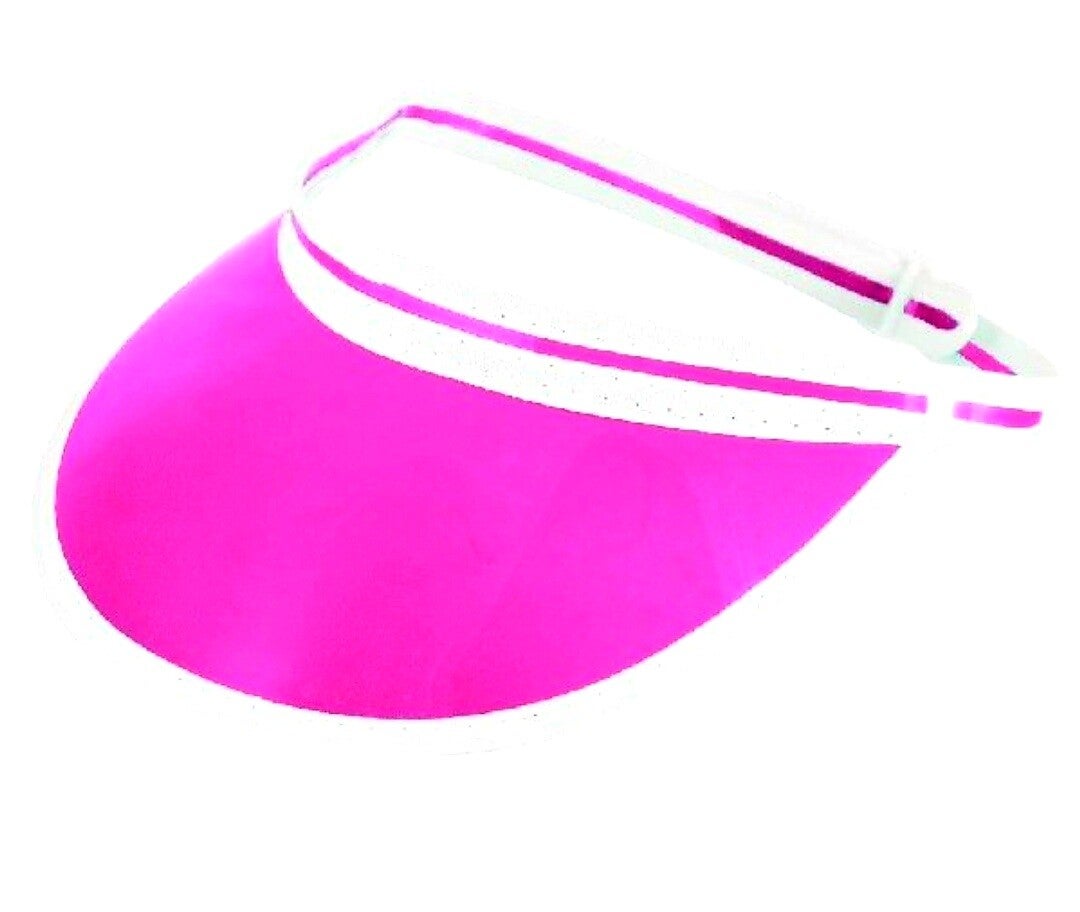 Various coloured sun visors