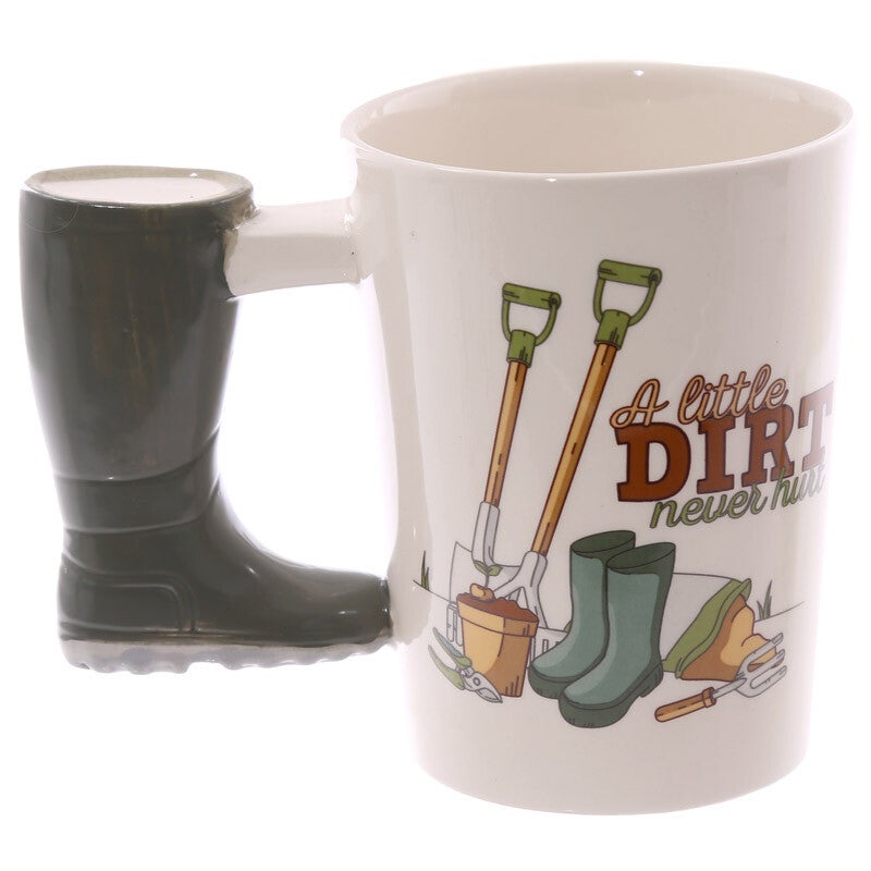 Wellington Boot novelty mug.