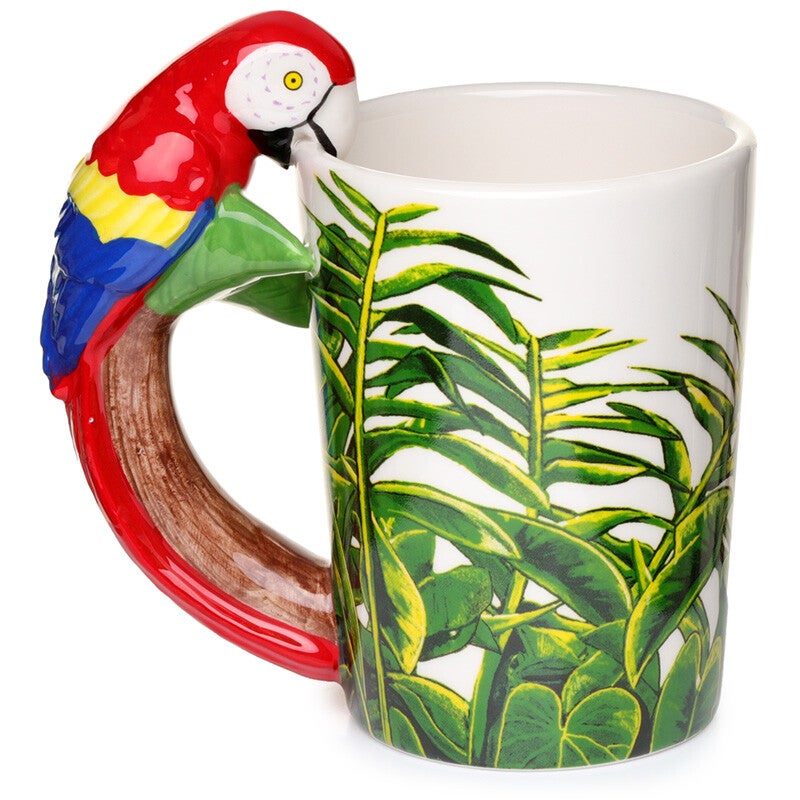 Parrot novelty mug