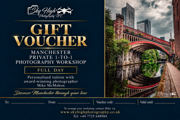 Manchester Photography Workshop Gift Voucher