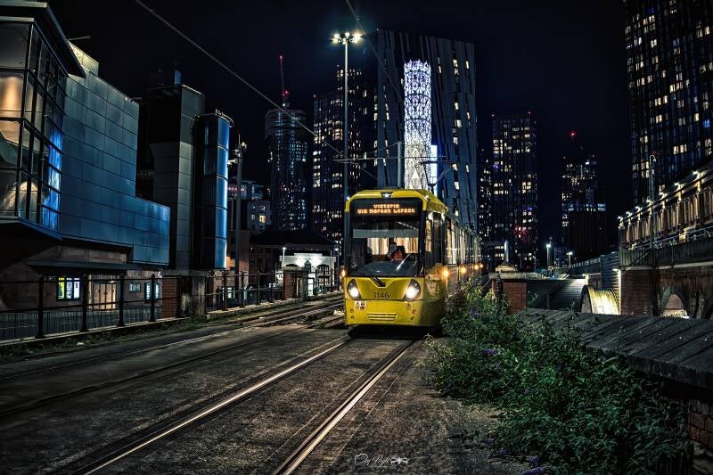 Manchester cityscape photography during a private 1-to-1 photography workshop
