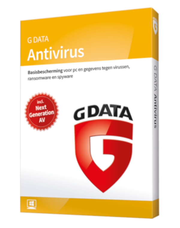 Gdata Antivirus voor 1 apparaat 1 jaar