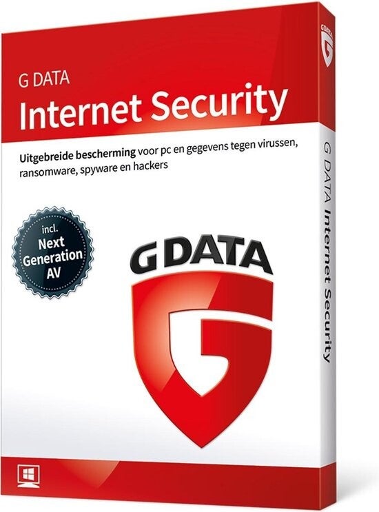 Gdata Internet Security voor 1 apparaat 1 jaar