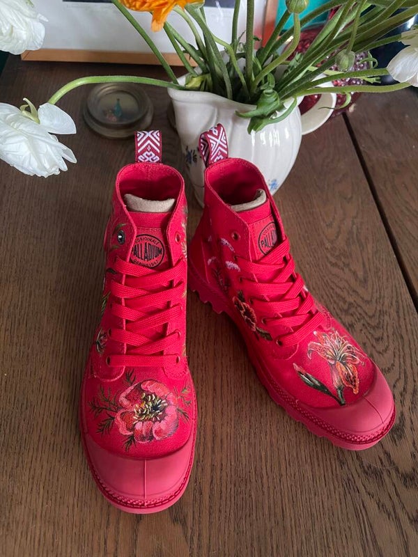 Stivaletti “Fleurs”