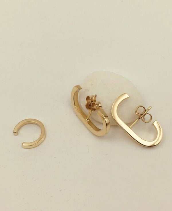 Plain gold set