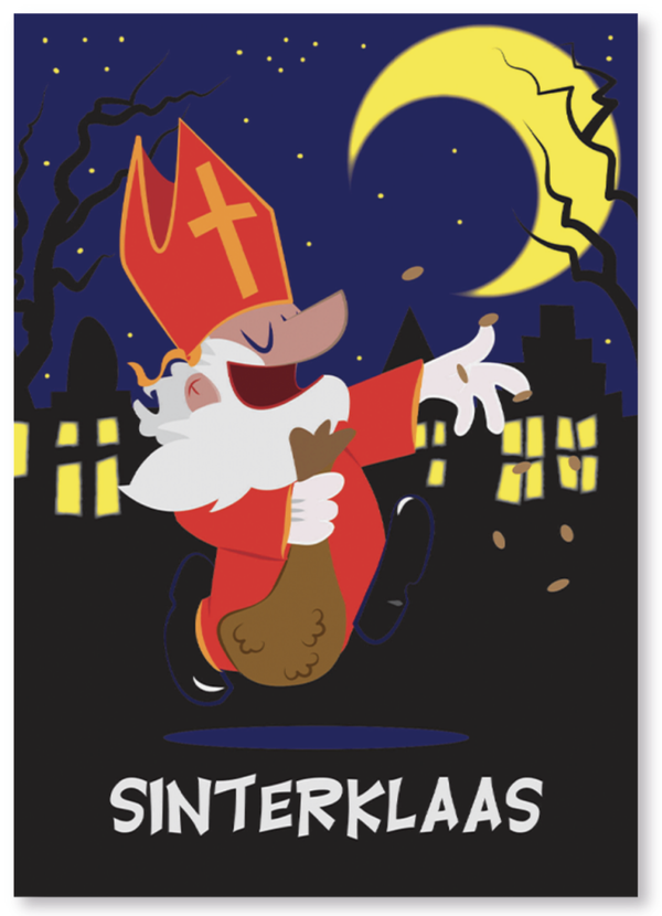 F - Sinterklaas in de maneschijn