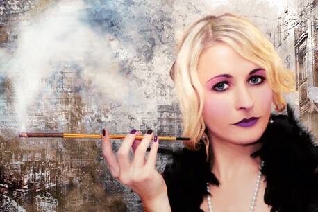 20er Jahre Fotoshooting